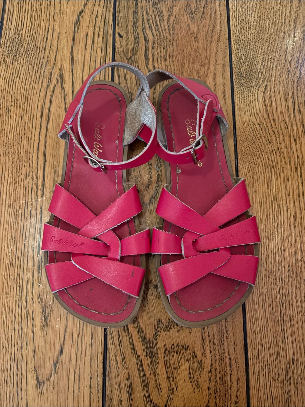 Red Salt Water Sandals